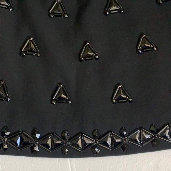 Zara women embellish miniskirt size medium goth whimsigoth - Picture 4 of 7